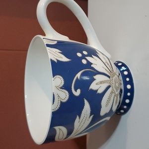 Portobello By Inspire blue & white coffee mug